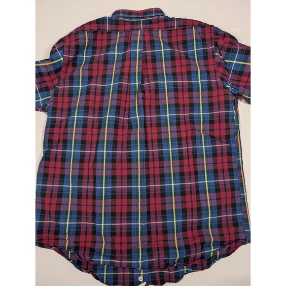 Brooks Brothers Vintage Men's L Plaid Long Sleeve Button Down Shirt USA - Picture 2 of 8